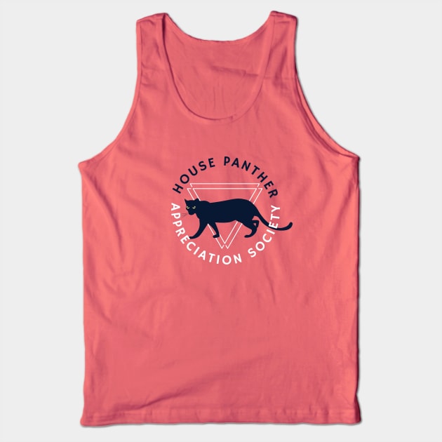 House Panther Appreciation Society Tank Top by Coffee's Rescues